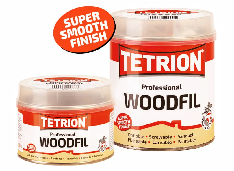 Tetrion Professional Woodfil chit lemn bicomponent rezistent