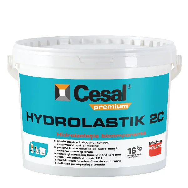 Cesal Hydrolastik 2C hidroizolație bicomponentă flexibilă