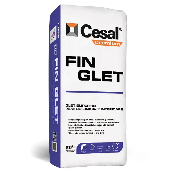 Atlas Cesal Fin glet fin alb 3 mm