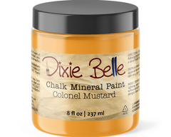 Dixie Belle Chalk Mineral Paint Colonel Mustard vopsea galbena
