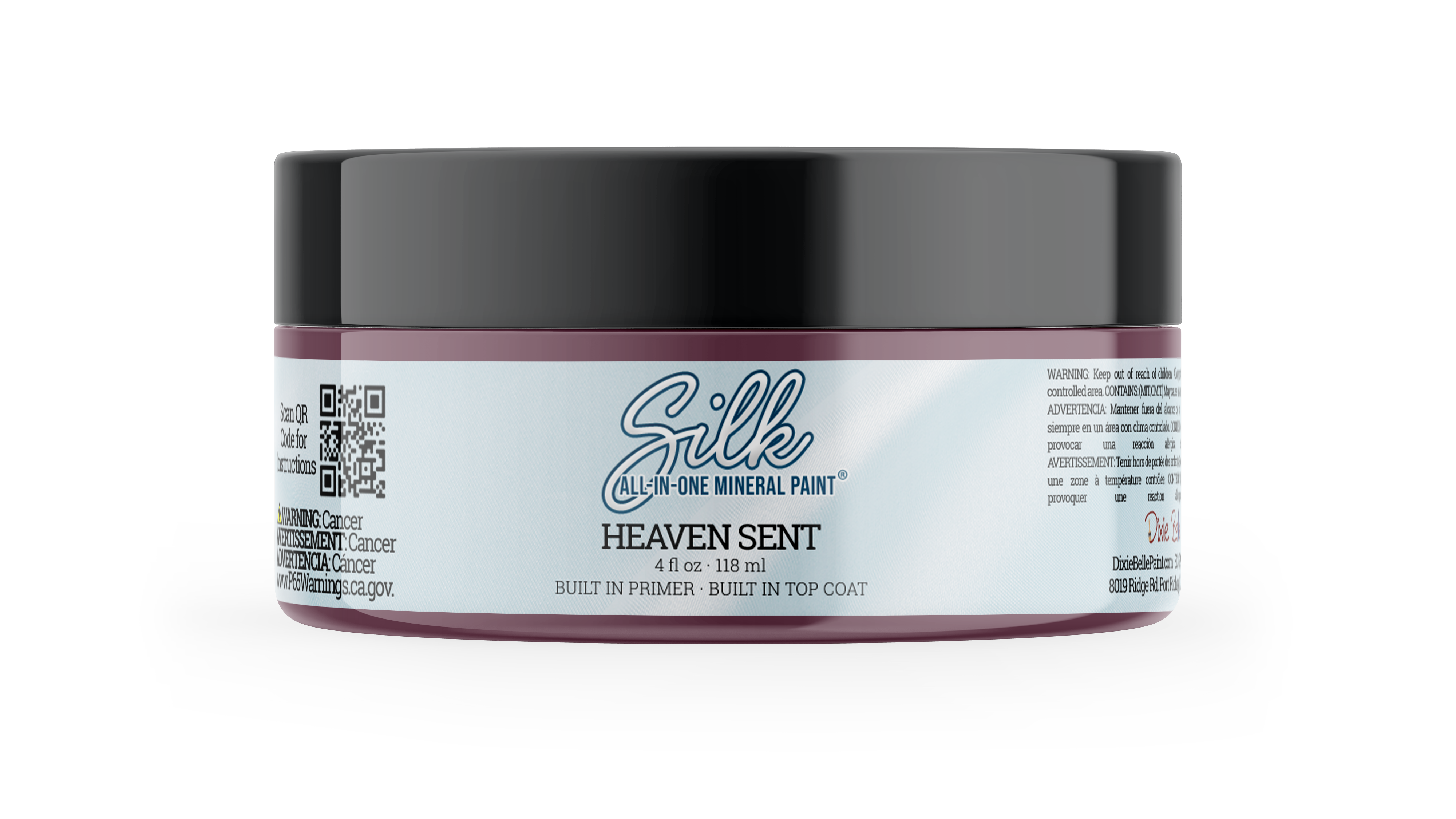 Dixie Belle Heaven Sent Silk vopsea mobila mov pruna