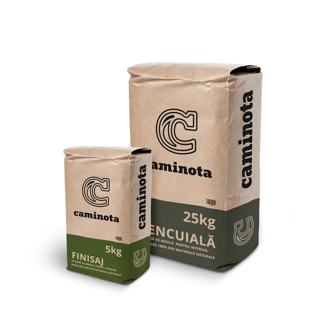 Caminota Kit Testare tencuială 25 kg + 5 kg naturală