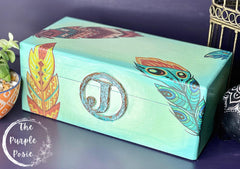 Dixie Belle Feathers hartie orez decoupage 3 coli