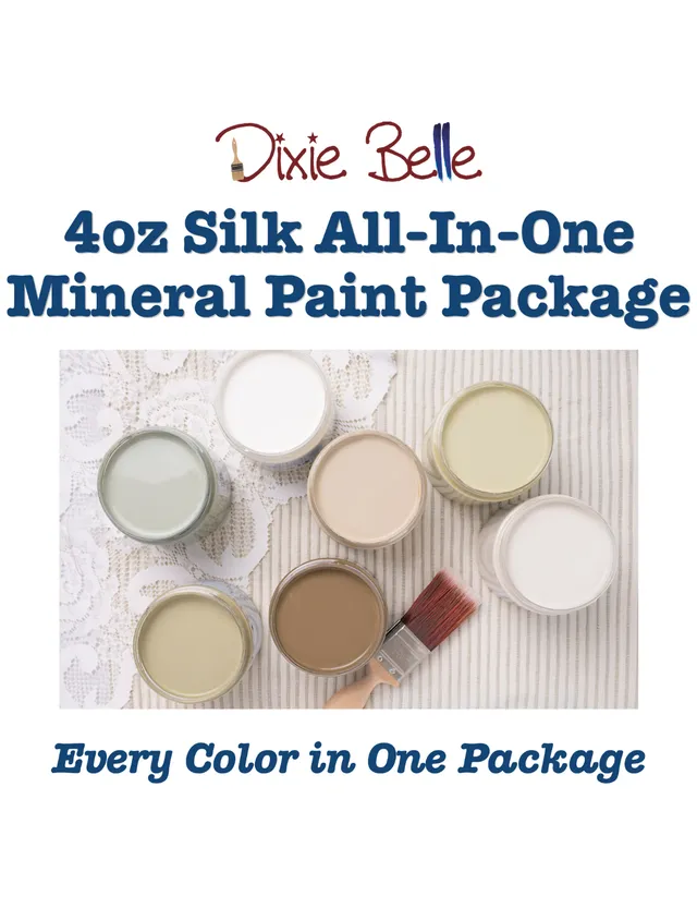 Dixie Belle Silk All-In-One set vopsea minerala 44 x 118 ml mix