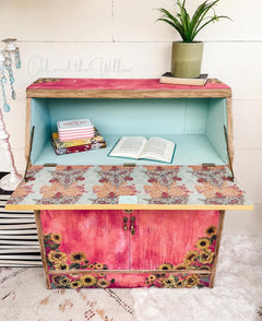 Hartie decoupage Dixie Belle Native Rose A1 59x84 cm