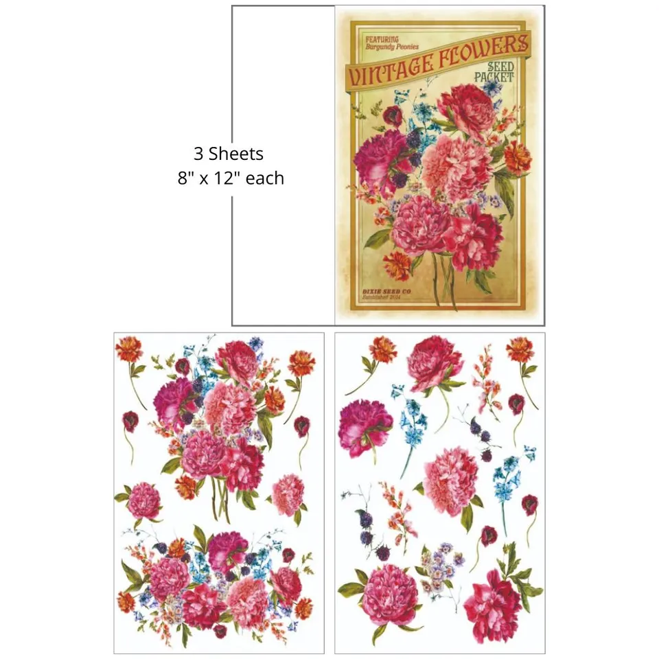 Dixie Belle Dixie Seed Co transfer decorativ mobila 3 coli