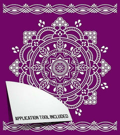 Dixie Belle Mandala sablon serigrafie 3 buc 20x23 cm