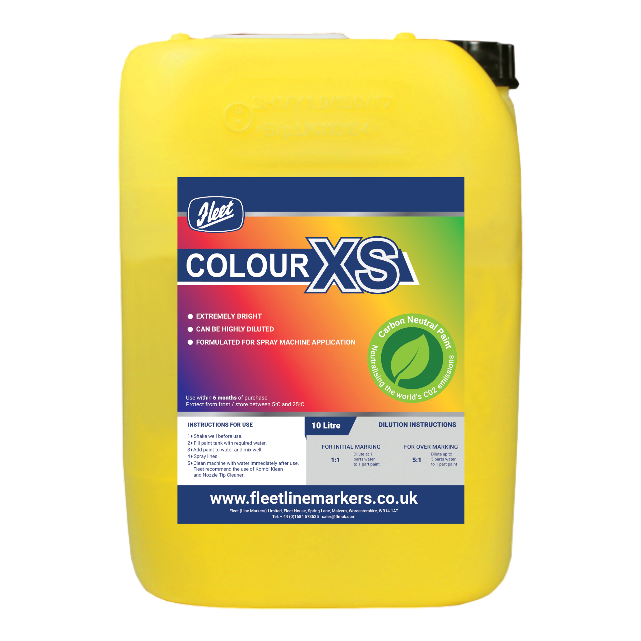 Fleet Line Marker Colour XS vopsea gazon 10L rezistentă