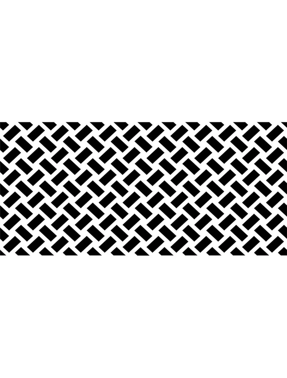 Dixie Belle Basket Weave sablon mobila 19x38 cm impletit