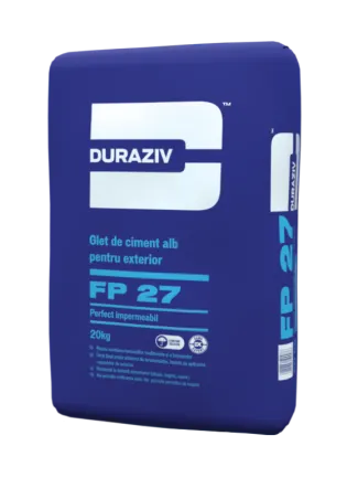 Duraziv FP 27 glet alb impermeabil 20 kg exterior