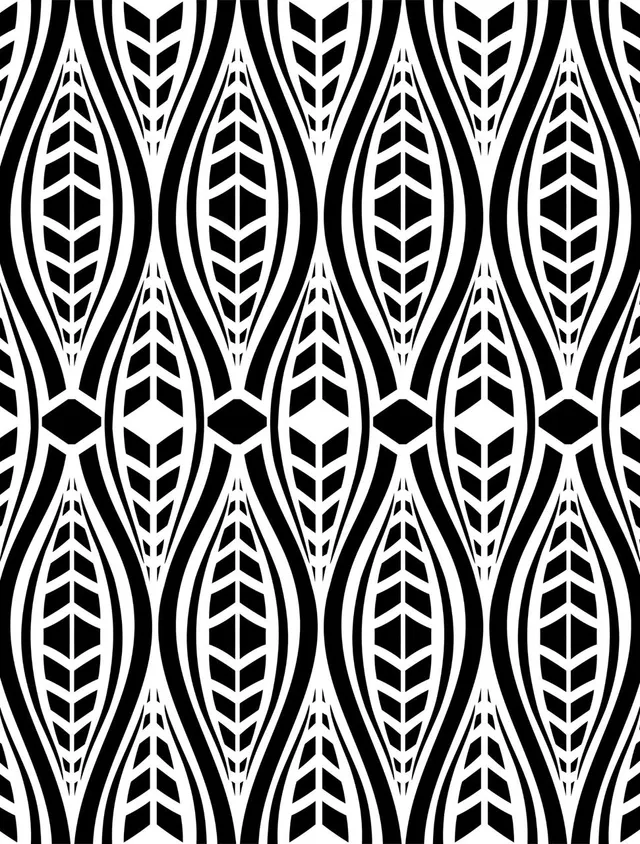 Dixie Belle Geometric Moderne șablon vopsire 35x45 cm