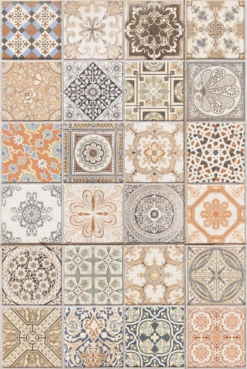 Dixie Belle Belles and Whistles Moorish Tiles A3 hârtie decoupage