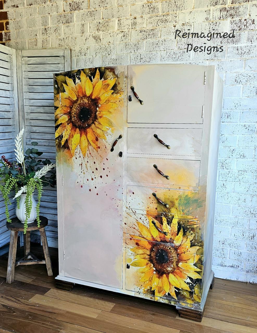 Dixie Belle Sunny Daze hartie orez decoupage A1